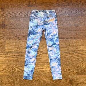 Athleta Kids Cloudy Tie-Dye Leggings - M